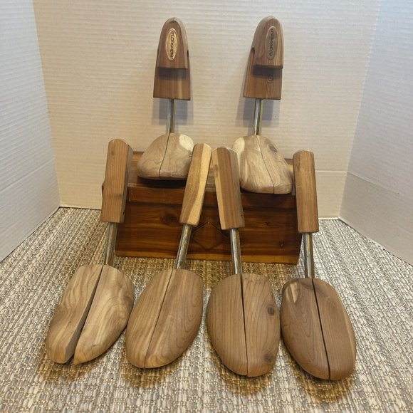 Accessories - Vintage BUNDLE OF 3 Florsheim & Wooden Shoe Tree Mold 3 Pair Size 7 And …